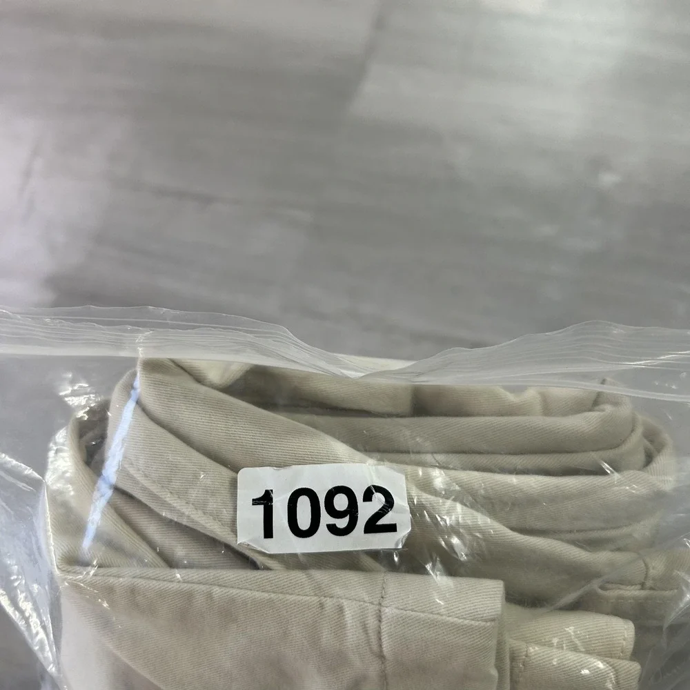 Spoke Pants Mens 36x27 Beige Stretch Chino Regular Fit Straight Casual Everyday